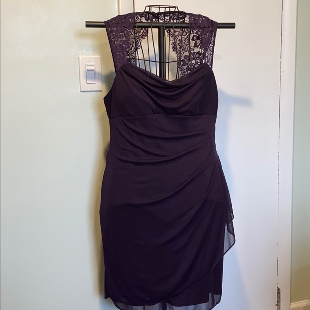 Formal purple dress